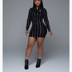 baseball bling shane justin dress